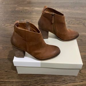 BP. Cognac Booties Size 9